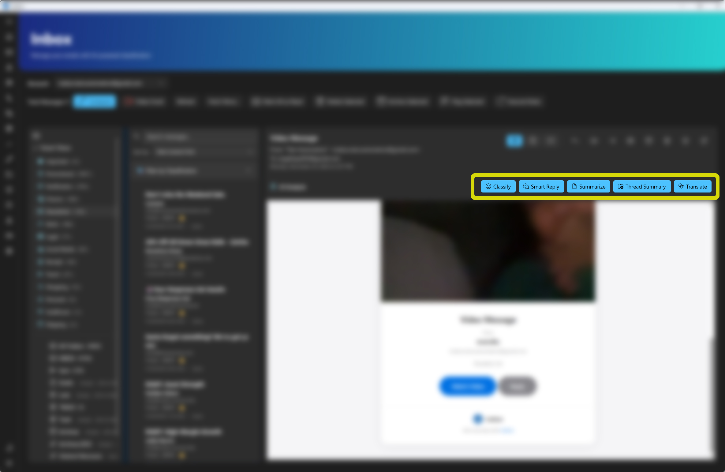 Icebox inbox features